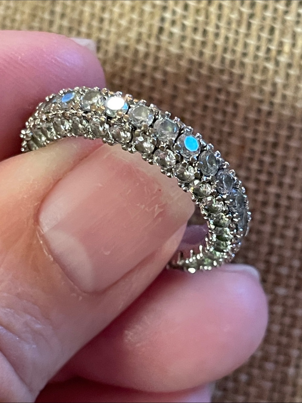 Multi-Stone Eternity Ring Crystals